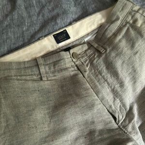J Crew Men's Natural Cotton-linen Chino Pant In 770 Straight Fit - size 31x30